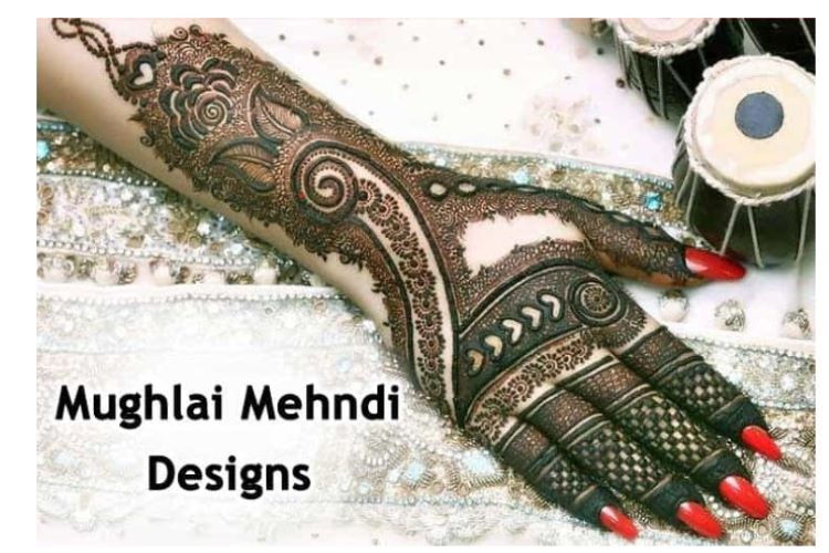 การออกแบบ Mughlai Mehndi
